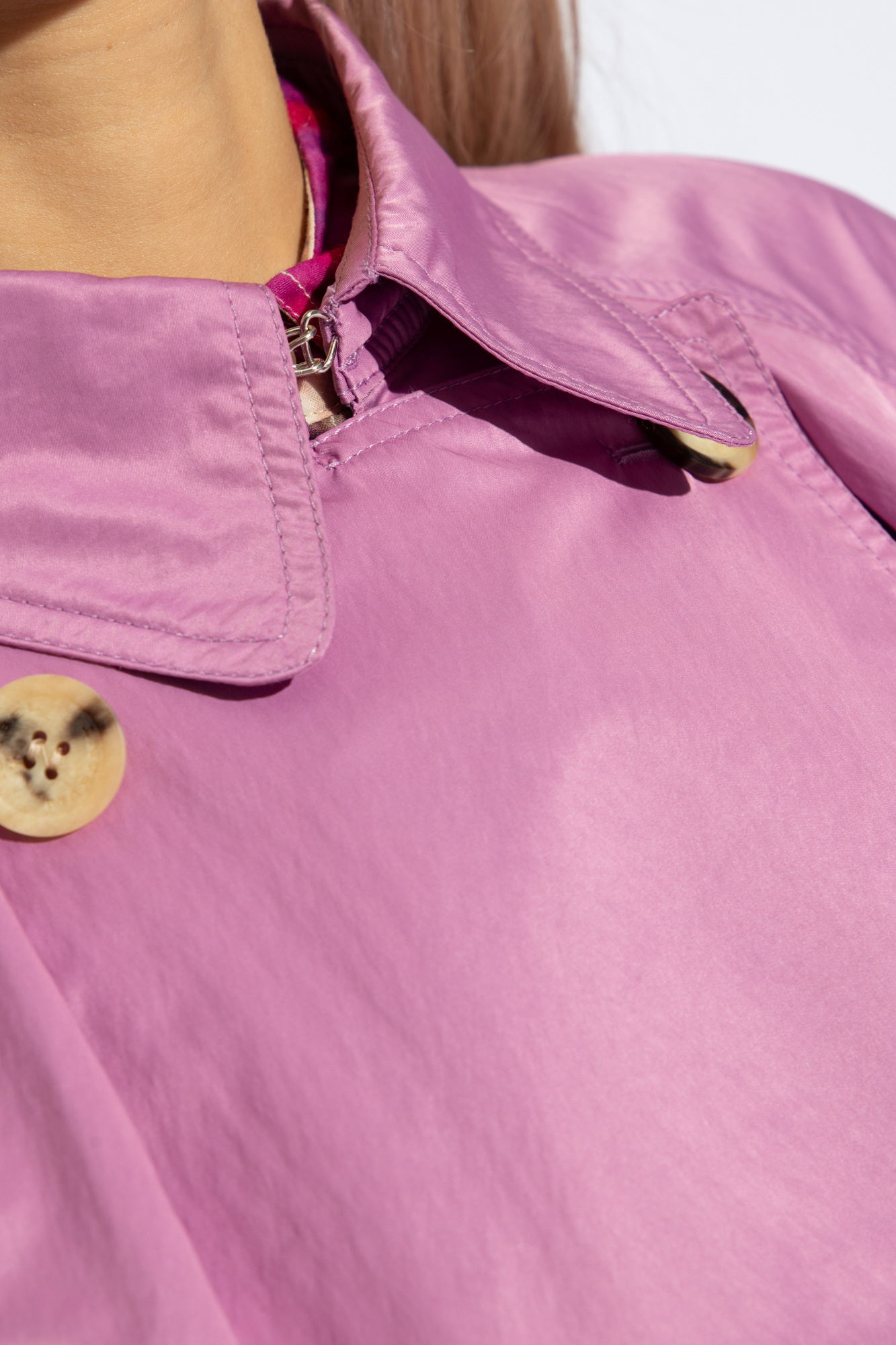 Pink 'Edenna' trench coat Isabel Marant